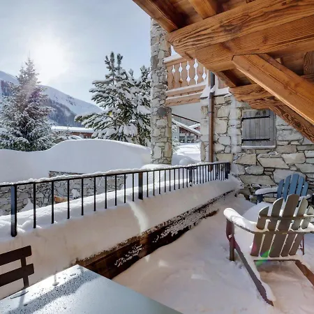 Appartement Luxueux 4 Pièces Avec Balcon, Cheminée Et Services Conciergerie à - Fr-1-694-65 Val-dʼIsère